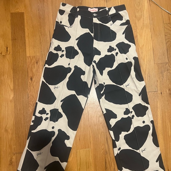 Lisa Says Gah Robyn cow pants - Picture 5 of 8